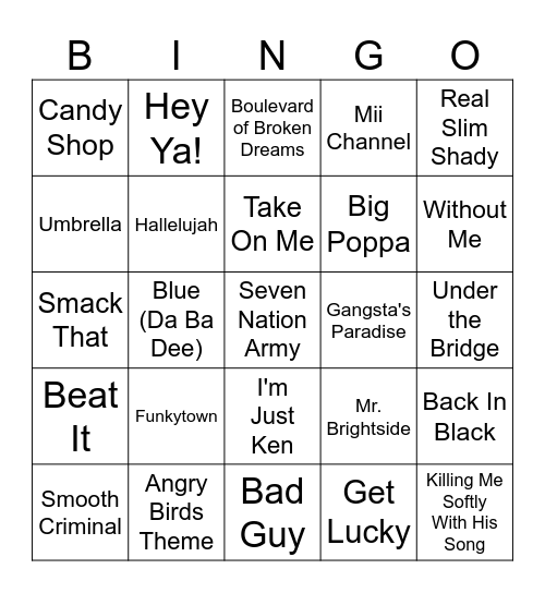 pov it's 1362 the village has been raided but the bard plays this absolute banger at the tavern Bingo Card