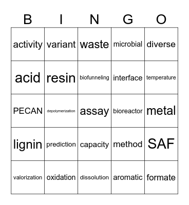2025 Palooza Day 2 Bingo Card