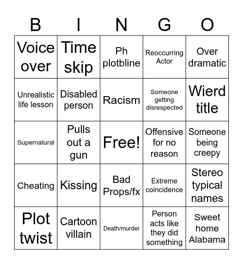 Tmw teachings Bingo Card