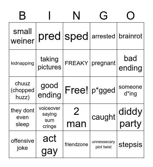 tomorrows teachings bingo Card