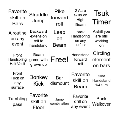 iTeam Black Bingo Card