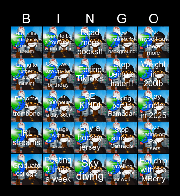 OkInClass Bingo Bored 2025 Bingo Card