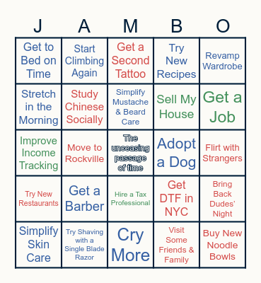 The First Half of 2025 is Happening Bingo Card
