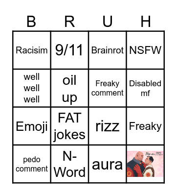 Instagram Reals Bingo Card