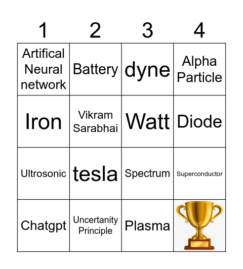 FiZingo 2024-25 Bingo Card