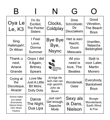 niewjaarsfeest sanne Bingo Card