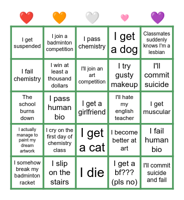 2025 BINGO  CARD Bingo Card
