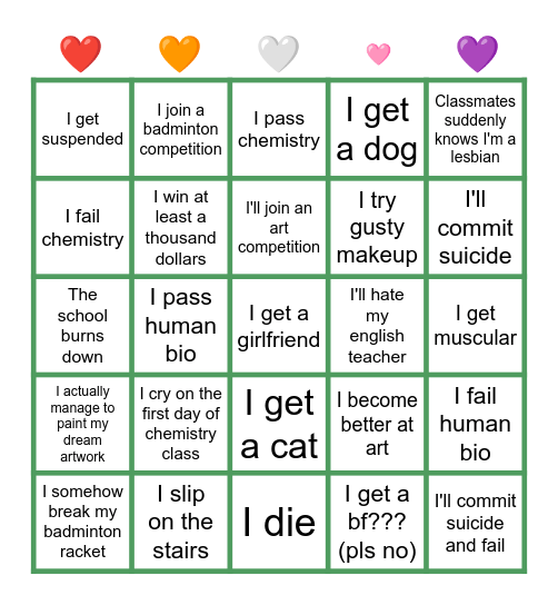 2025 BINGO  CARD Bingo Card
