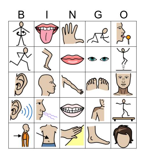 Kropps<bingo Card