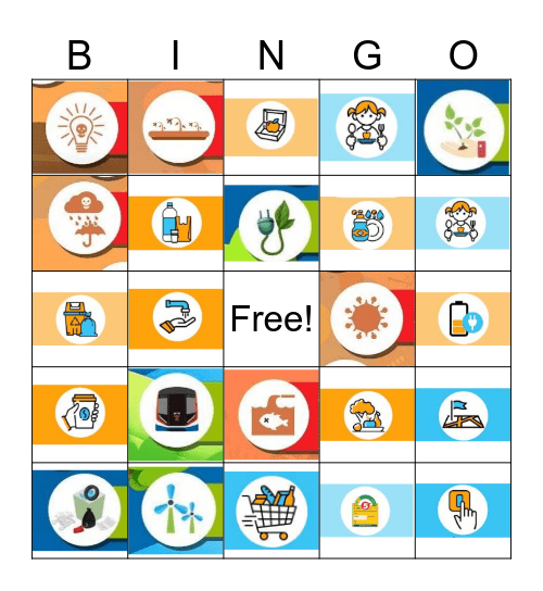 Climate change Bingo Card