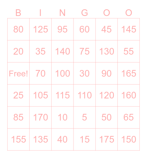 bingo hari ini Bingo Card