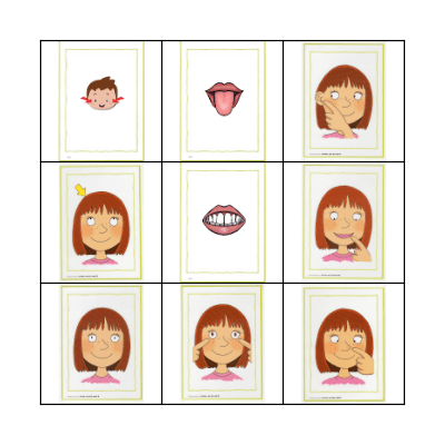 Bingo Face Bingo Card