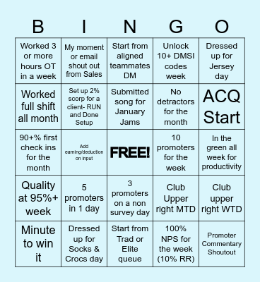 MEGA IS BINGO Card