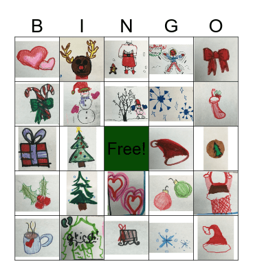 Winter Bingo Card