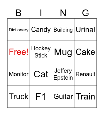 Infinite Craft Bingo Card
