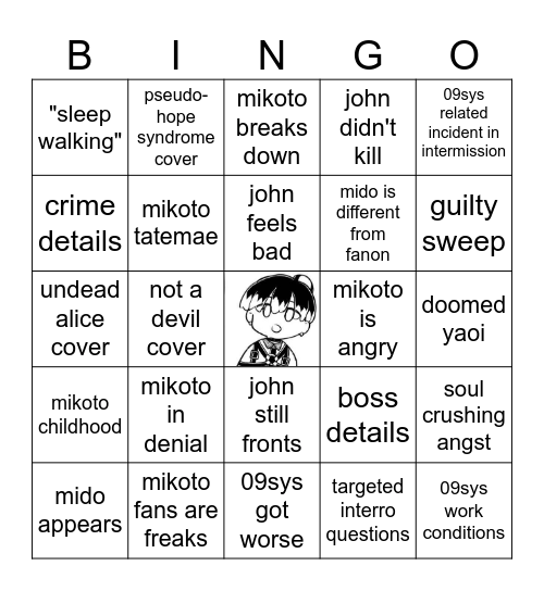 09sys t3 predictions Bingo Card