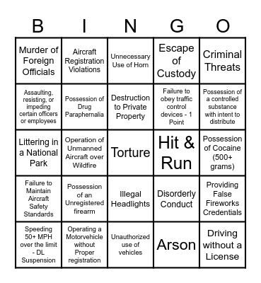 MARTHA BINGO! Bingo Card