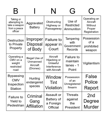 MARTHA BINGO 1/13/25 Bingo Card