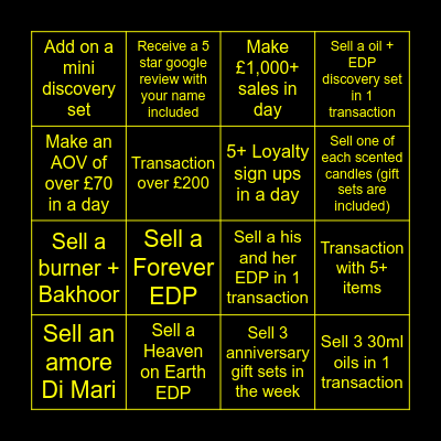 SUNNAMUSK BINGO 🏆 WC. 03.02.2025 Bingo Card
