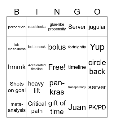 Lyterian Bingo Card