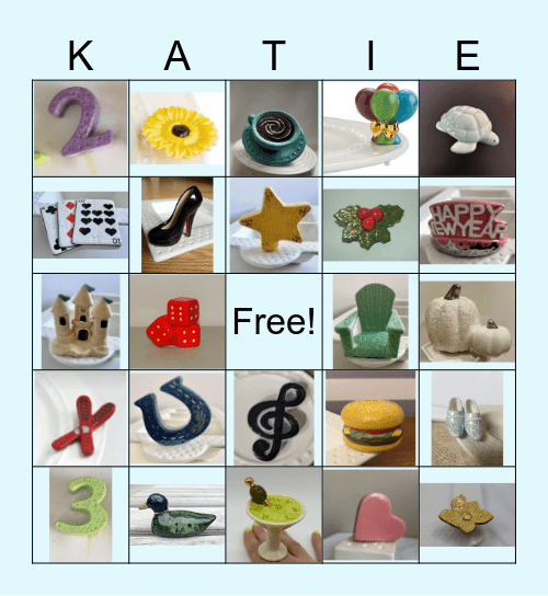 Katie's 32nd Birthday! Bingo Card