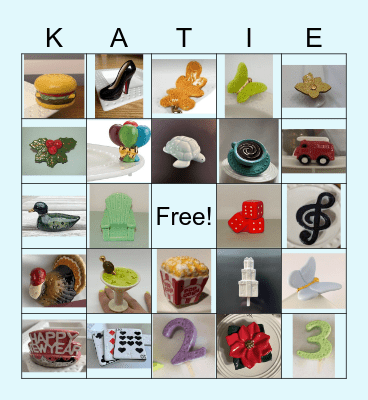 Katie's 32nd Birthday Bingo Card