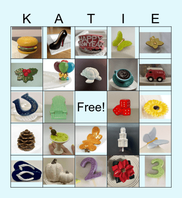 Katie's 32nd Birthday Bingo Card
