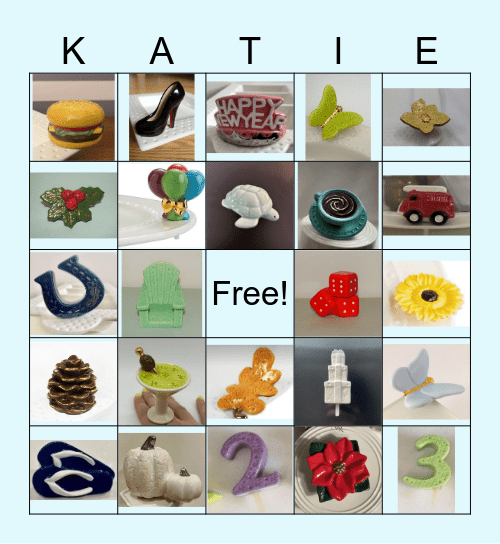 Katie's 32nd Birthday Bingo Card