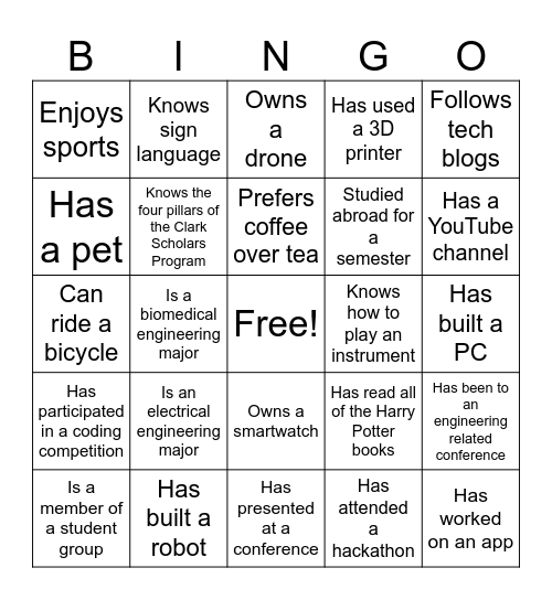 2025 CSPN Bingo Card