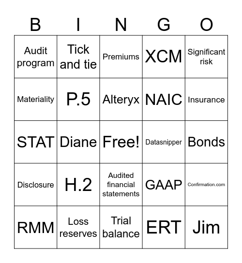 January Training 1/16! Bingo Card