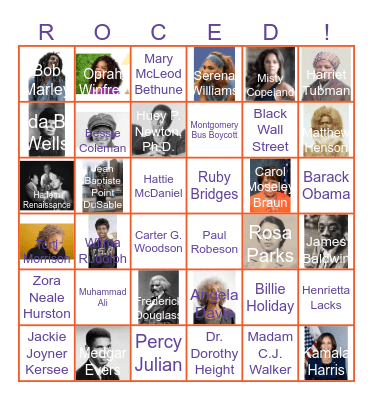 Black Culture Bingo Card