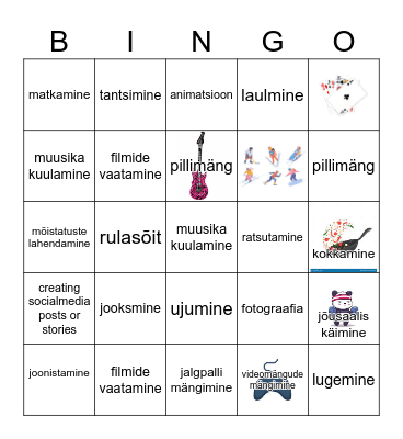 Hobid Bingo Card