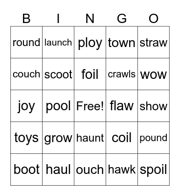 BINGO Fun with Max!!!!! Bingo Card