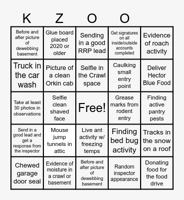16th-17th Bingo Card
