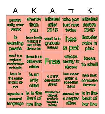 JSDHDSDJLDJNSDA Bingo Card