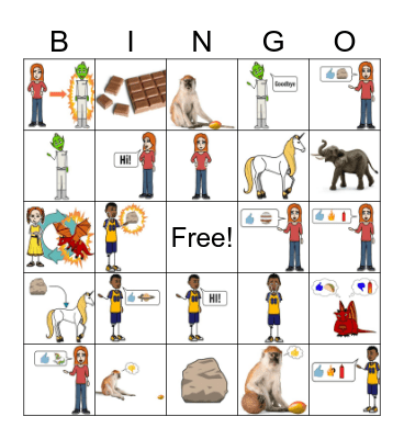 Vamos Unit 1 Bingo Card