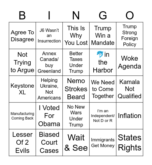 Pete Hegseth is a DUI hire Bingo Card