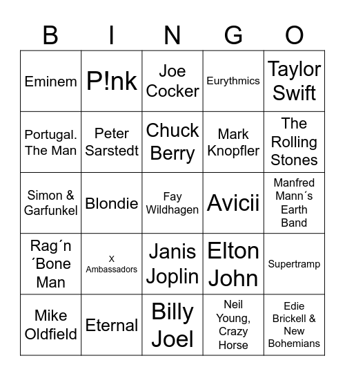 🥱Bingo 93🫣 Bingo Card