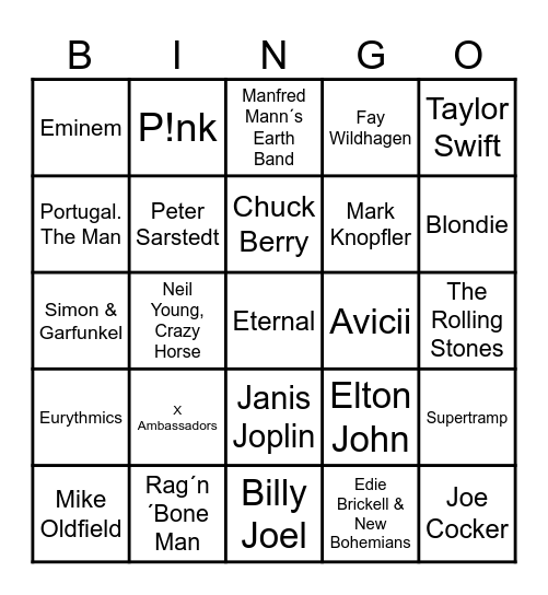 😵‍💫 Bingo 93 🫣 Bingo Card
