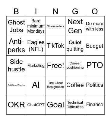 Q1-2025 GEM Bingo Card