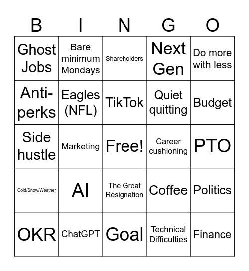 Q1-2025 GEM Bingo Card