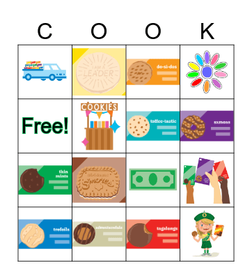 COOKIE BINGO Card