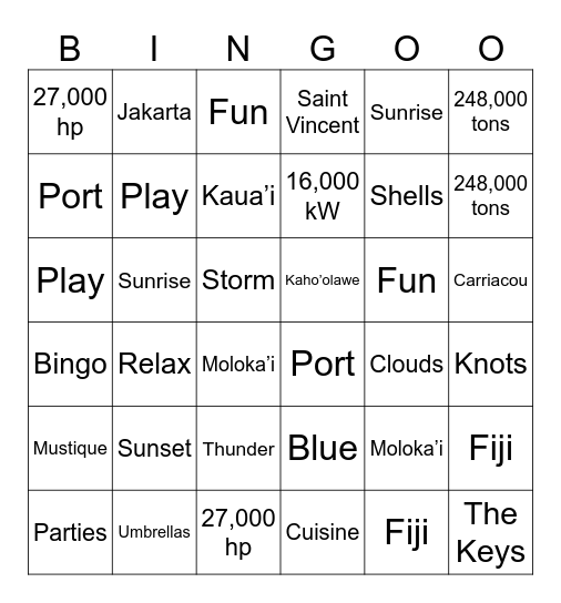 Word hunt! Bingo Card