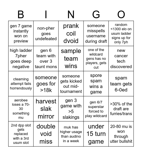 phpl bingo Card