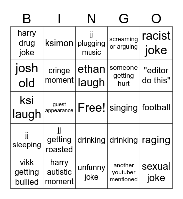 augfyshgiuahoighsgswegt Bingo Card