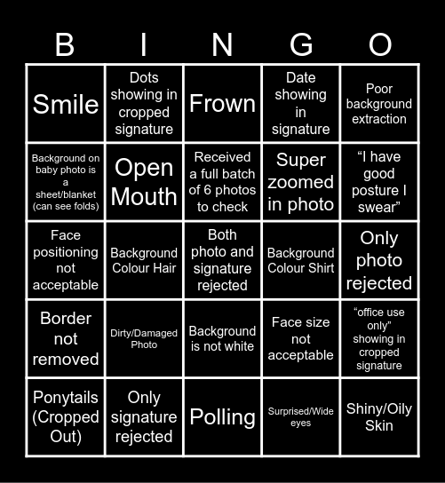MBIE Vero Easy Bingo! Bingo Card
