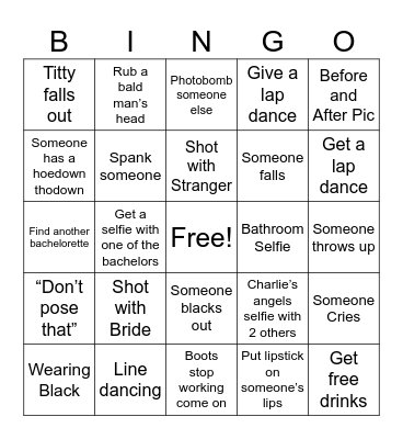 Bach Nash Bingo Card