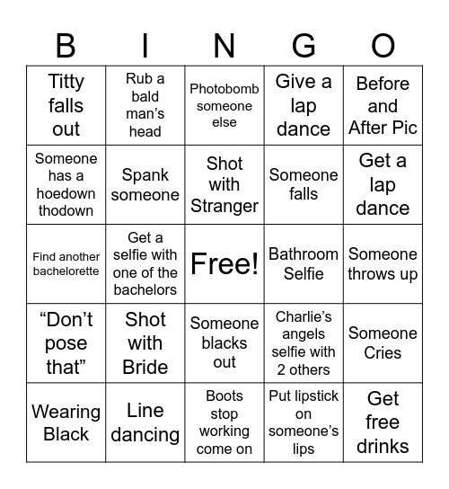 Bach Nash Bingo Card