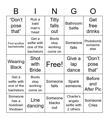 Bach Nash Bingo Card