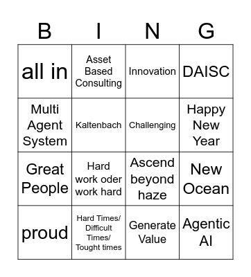 BINGO MASSIMO Bingo Card